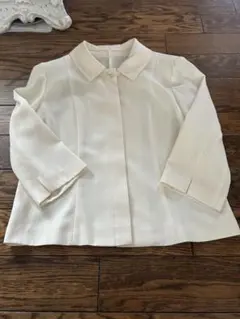courreges テーラードジャケット ホワイト 11ARのサムネイル