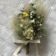 魔女の棲む森 ～ 裏庭 ～ ドライフラワー スワッグ ミニひまわり