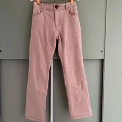 メゾ ピンク ストレートパンツ 130