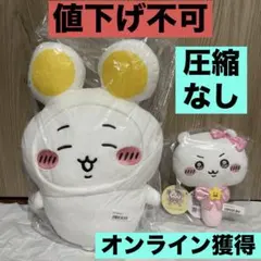 ちいかわ カレーのお供たちBIGぬいぐるみ 超まじかるちいかわ ぬいぐるみミラーのサムネイル