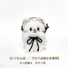 【ピリたんぽ ⸝⸝ ꙳ プロフ必読さま専用】skzoo10cmポガリヘッドドレス