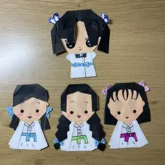 鬼滅の刃 折り紙キャラクター4体セット