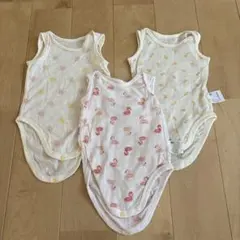 UNIQLO ベビー肌着 3点セット メッシュ素材　70
