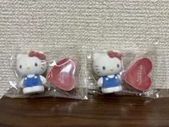 ハローキティ フィギュア ハート型アクセサリー 2個セット未開封