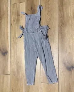 《 zarakids 》 キッズ服　100サイズ　オーバーオール　グレー