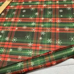 ポリエステル裏毛ニット生地グリーン