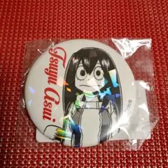 僕のヒーローアカデミア　オールスター缶バッジ　蛙吹梅雨