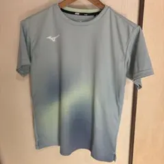 MIZUNO ミズノ ゲームシャツ バドミントン テニス ライトブルー 半袖