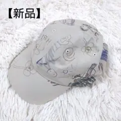 【新品未使用】Ri イラストプリント レディースキャップ帽子