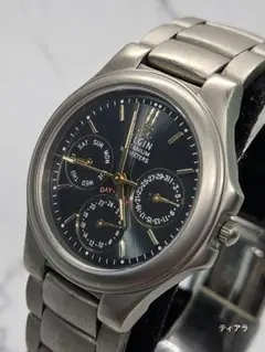 稼働品 ELGIN TITANIUM 腕時計 マルチファンクション 電池交換済のサムネイル