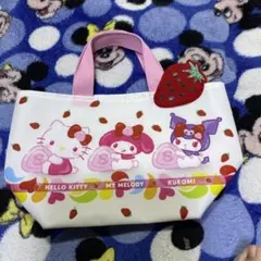 キティ＆マイメロディ＆クロミ ミニトート 当りくじ サクマ×サンリオ