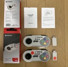 ニンテンドークラシックミニ スーパーファミコン ワイヤレスコントローラー 2個