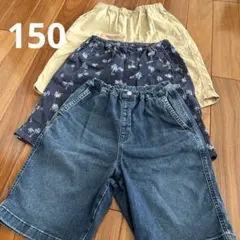 UNIQLO ハーフパンツ 150 3点セット