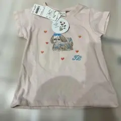 100cm petit main アニマルプリントTシャツ　女の子のサムネイル