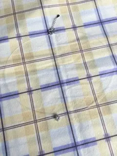 レディースネックレス 透明ライン・ジルコニアペンダント