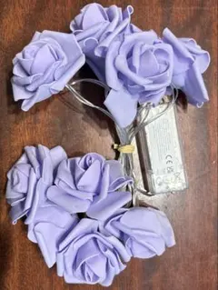 光るバラライト　パープル