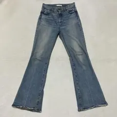 MOUSSY MVS FLARE 27 インディゴ ヴィンテージ ストレッチ
