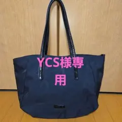 【美品】アニエスベー ナイロントートバッグ ショルダーバッグ 大容量 総柄 黒