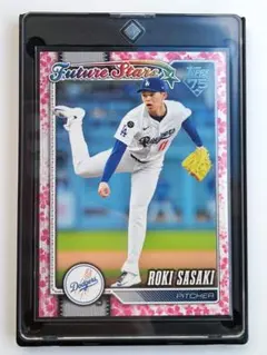 topps ロサンゼルス・ドジャース 桜パラレル 52/99 - メルカリ