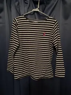 【匿名配送】ミニーマウス　長袖ボーダーT