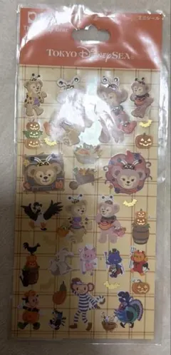 ダッフィー ハロウィン 3Dシール