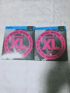 D'Addario EXL170-5 ニッケルワウンド弦 2セット