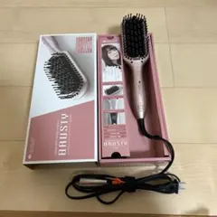 BRAUSTY ブラシヘアアイロン ピンク