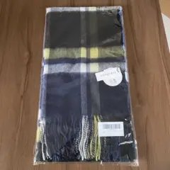 トコハナ ウール ストール マフラーレディース メンズ 高級 大判 チェック柄