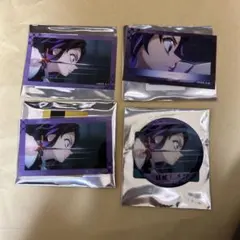 鬼滅の刃　場面写イラストカード　ホログラム缶バッジ　アクリルカード　胡蝶しのぶ