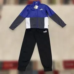 新品 PUMA アジアフィット ジャージ上下セット 150プーマ 裏起毛