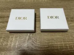 Dior ギフトボックス ホワイト 2個セット 空箱