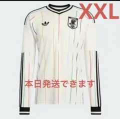 adidas サッカー日本代表 長袖シャツ JZ9697 2XL - メルカリ