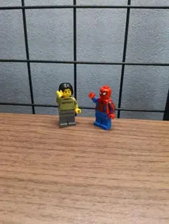 レゴ ミニフィギュア スパイダーマン 2体セット