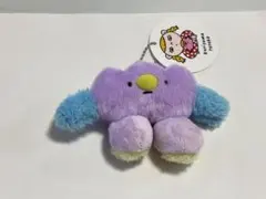 クリヤマロロコ　ぬいぐるみ モジャモジャマスコット　紫