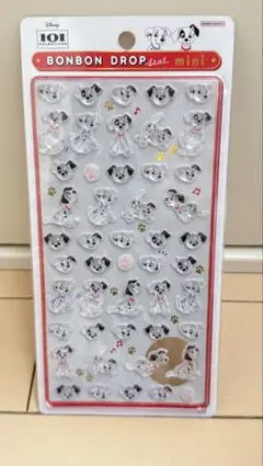 【正規品】 ボンボンドロップシール ミニ 101匹わんちゃん