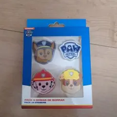 PAW PATROL 消しゴム 4個セットのサムネイル