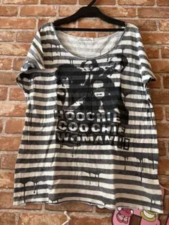 ヒステリックグラマーガールボーダーTシャツのサムネイル
