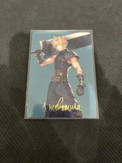 MTG FF アートカード 元ソルジャー、クラウド 箔押し サイン入り 英語