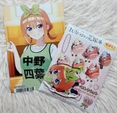 五等分の花嫁 特典 ブロマイド かぷりっこアクリルキーホルダー 四葉