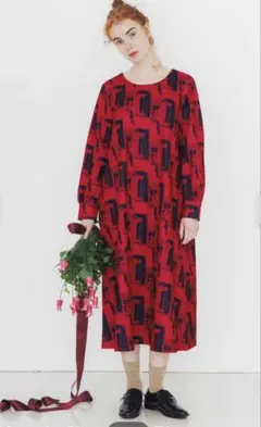 フェリシモ ロングワンピース