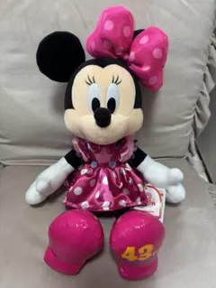 ディズニー ランド 43周年 ミニー ぬいぐるみ ミニーマウス トゥーン