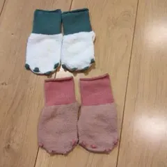 かいじゅうベビー靴下 2足セット