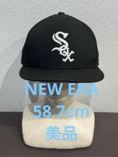 NEW ERAニューエラ ホワイトソックス 59FIFTY キャップ 黒 帽子