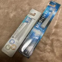 新品　オムロン　音波式電動歯ブラシ用　ダブルメリットブラシ　トリプルクリアブラシ