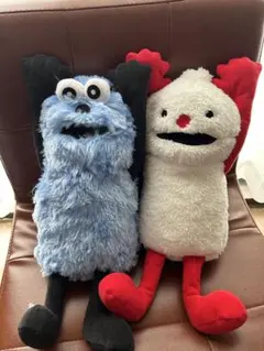 パペットスンスン BIGぬいぐるみ WA! スンスン ノンノン 2種