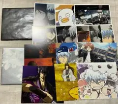 特典　銀魂 イラストカード 12枚　坂田銀時 土方十四郎 沖田総悟　神楽　新八