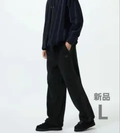 新品未使用 UNIQLO NEEDLES フリースワイドパンツ L