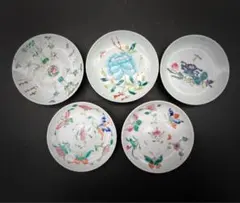 真作】江戸後期、柿右衛門様式、濁手、『色絵 金彩、美人・梅・草花文