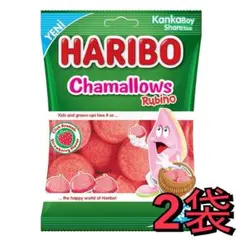 ※日付間近！【未開封】ハリボー マシュマロルビーノ70g 2袋のサムネイル