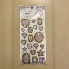 宝石シール　ぷっくりシール　キラキラシール　ジュエルシール